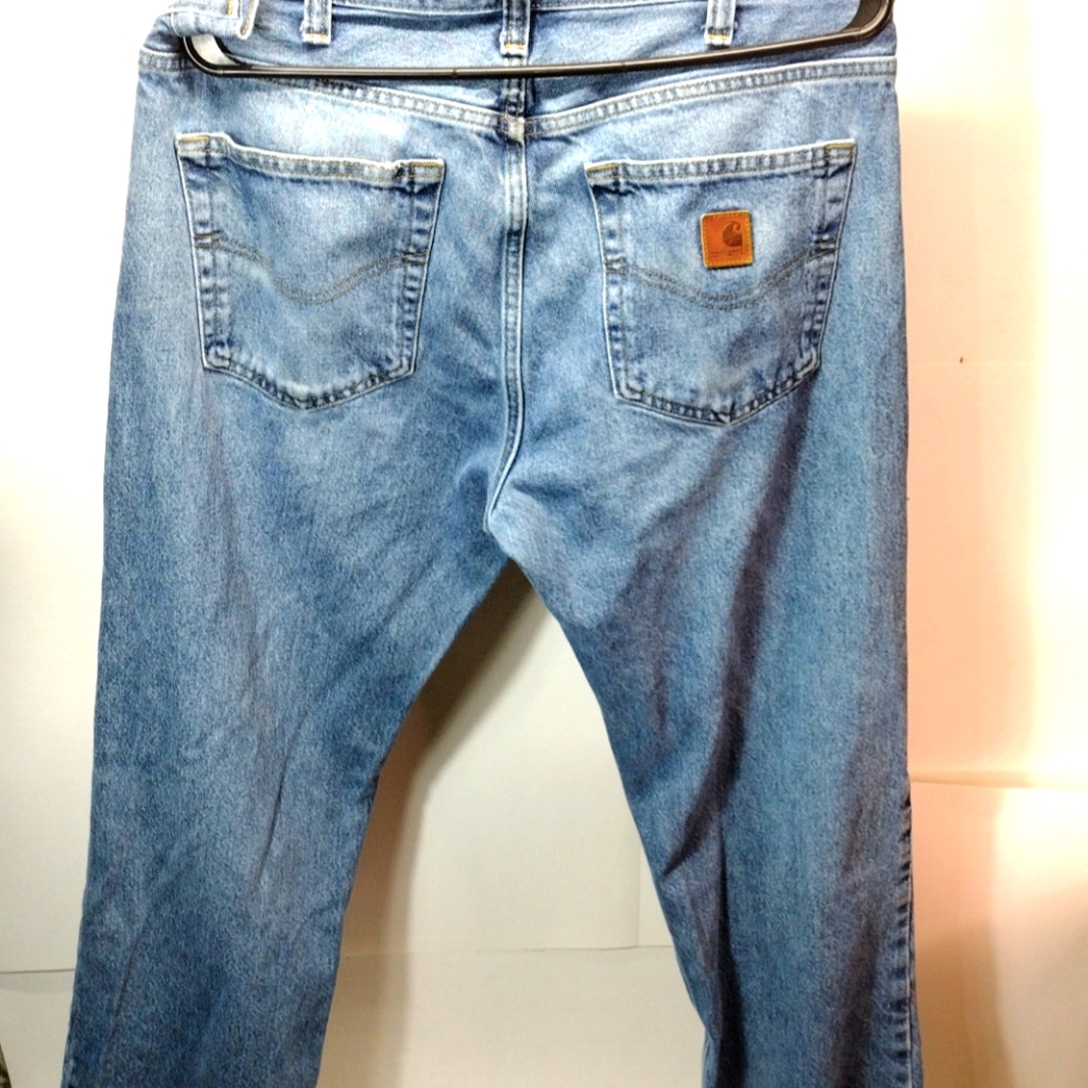 Carhartt Men's Loose Fit Denim Jeans l Size 34x34 l Original Fit